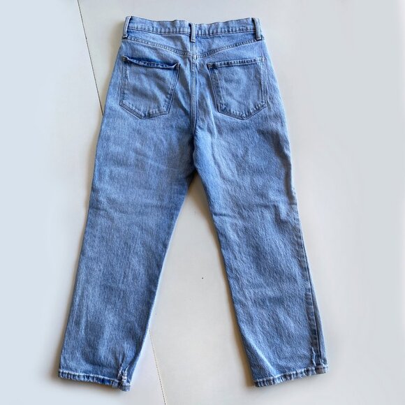 a.n.a Women’s Jeans Size 4 High Rise Vintage Straight Light Wash Denim - Picture 3 of 9